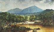 River in a Mountain Landscape John Mix Stanley